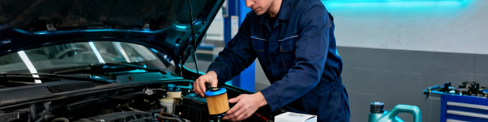 Замена масляного фильтра