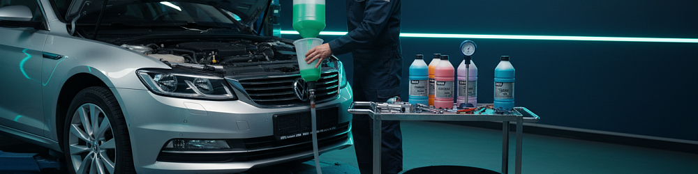 Замена антифриза