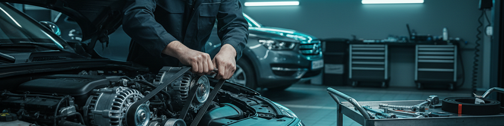 Замена приводных ремней